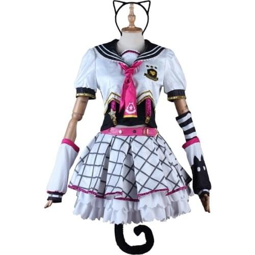 Anime Love Live School Idol Project Cosplay Costumes Tennouji Rina Full Set Uniforms Costume Women Girls Halloween Party Dresses
