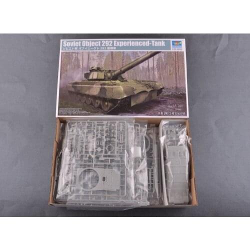 Trumpeter 09583 1/35 Soviet Object 292 Experienced Tank plastic model kit