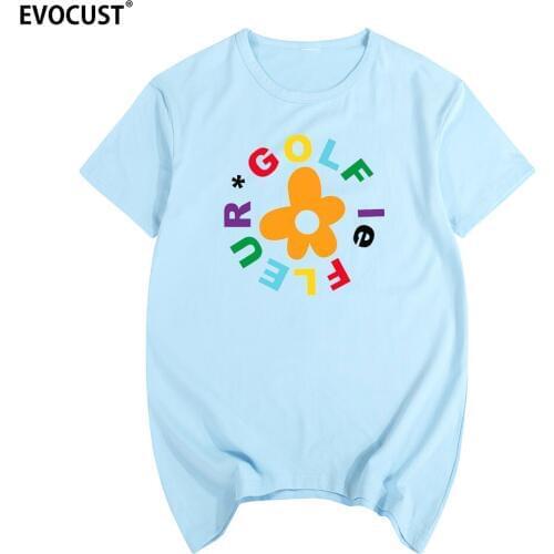 Tyler The Creator Golfed Wang Ofwgkta Skate Summer Print t-shirt Cotton Men T Shirt New Women Tee Fashion