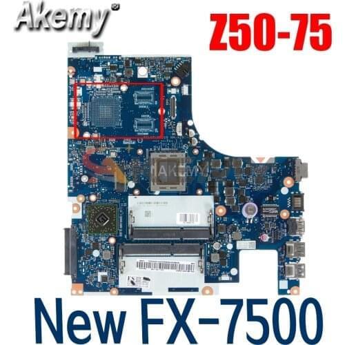 New ACLU7/ACLU8 NM-A291 Motherboard For Lenovo Z50-75 G50-75M G50-75 G50-75M Laptop mainboard ( For AMD FX-7500 CPU ) GM