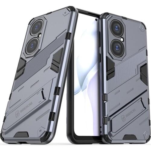 Shockproof Case For Huawei P50 2021 Luxury Bumper Case Huawei P50 P 50 Punk Cool Back Phone Shell for Huawei P50 Stand Cover
