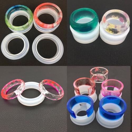 DIY Crystal Epoxy Mold High Mirror Bracelet Silicone Mold Crystal Epoxy Mold Resin Dried Flower Creative Handmade Jewelry