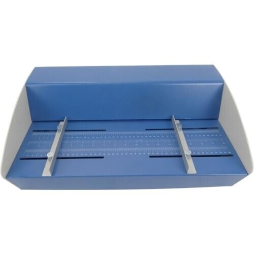 Blue New 18inch 460mm Electric Creaser Scorer Perforator 3 in1 combo Paper Creasing Perforating 3 Function Machine