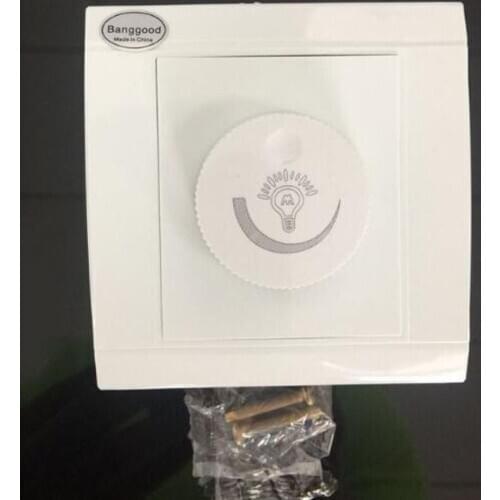 LED Dimmer Switch AC 220V or 110V 100W Brightness from Dark to Bright Driver Dimmers For Adjustable LED Bulb lights