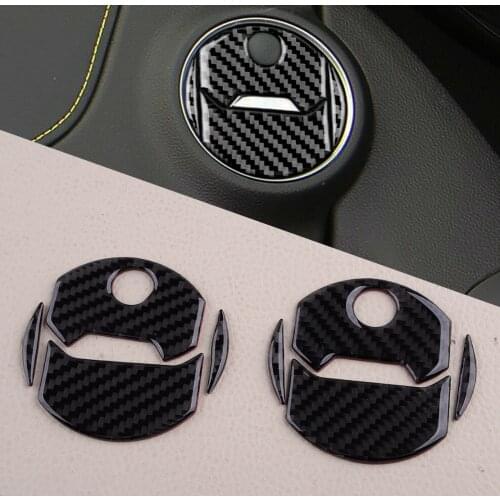 1 Set Carbon Fiber Black Car Air Conditioning Outlet Vent Trim Decoration Fit for Chevrolet Camaro 2010 2011 2012 2013 2014 2015