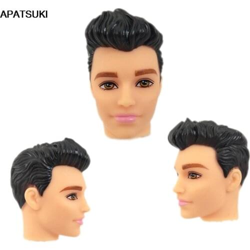 1pc 1/6 Doll Accessories Doll Head For Ken Boy Doll Body Prince Ken Male Doll Heads For Boyfriend Ken DIY Toys