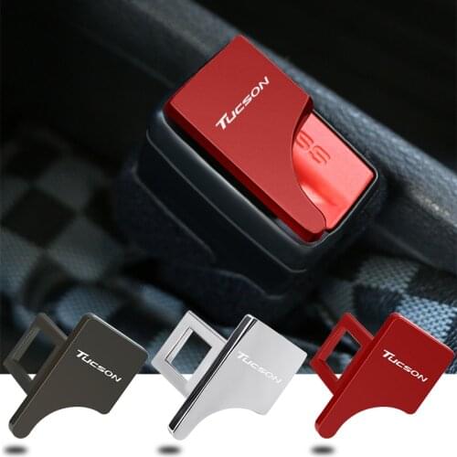 1Pc car seat belt buckle seat belt clip concealed Hyundai Tucson Solaris I30 Creta Ix35 I40 IX20 Veloster SANTAFE SONATA ACCENT