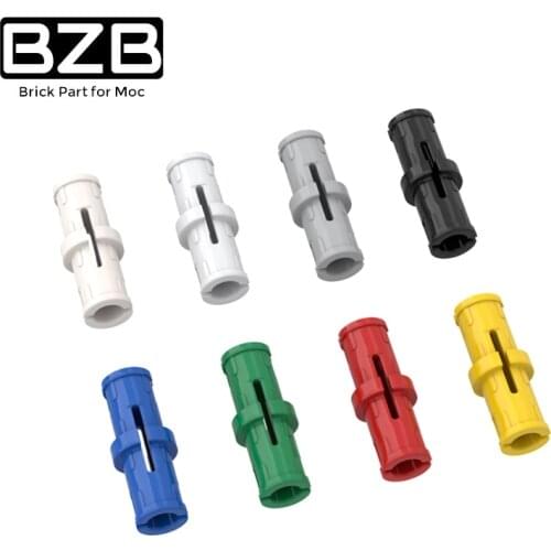 10PCS BZB MOC 2780 1x2 Friction Pin High-tech Technical Building Block Model Kids DIY Creative Brain Game Toys Birthday Gifts