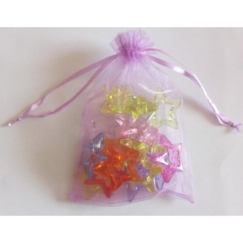 100pcs Red Snow Cyan Gift Bags For Jewelry Bags And Packaging Organza Bag Drawstring Bag Wedding/Woman Travel Storage Display