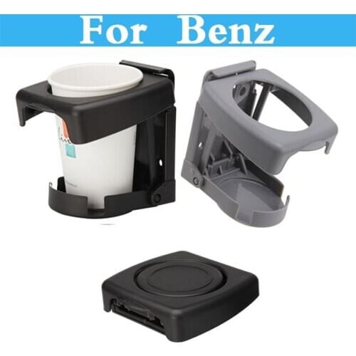 Car Folding Beverage Drink Bottle Cup Mount Stand Drink Holder For Benz A Amg B E S C Glass Cla Gla Cls Gle Glc C63s A45
