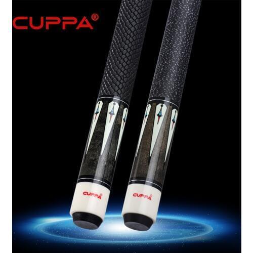 Cuppa DL Pool Cue Stick Billiard Cue 11.75mm/12.75mm Tip High-Quality Maple Professional Stick for Athletes Professional Billiar