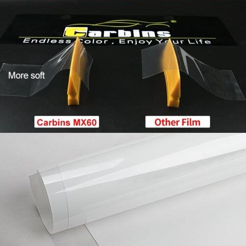 Carbins Self Healing PPF Car Paint Protection Film Ultra Soft Easy Install MX60
