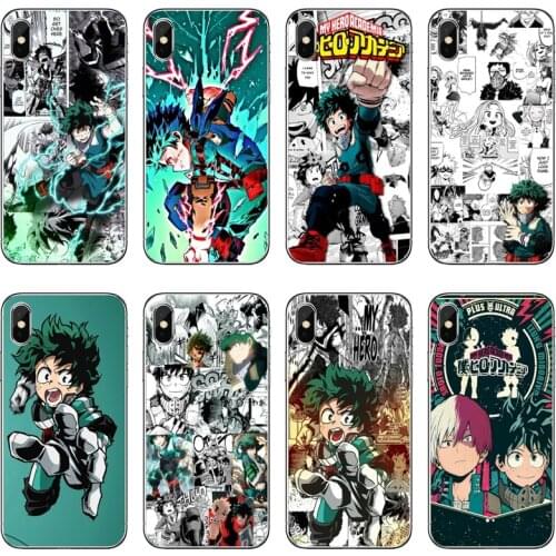 My Hero Academia Midoriya Phone Case For Huawei P20 P30 P40 Pro P10 P9 Lite Y5 Y6 Y7 Y9 P Smart Plus 2018 2019
