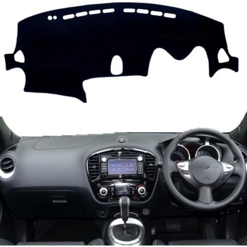 Car Dashboard Cover Dashmat Mat Pad Dash Sunshade Instrument Carpet Accessories For Nissan JUKE F15 2011 2012 2013 2014-2019 RHD