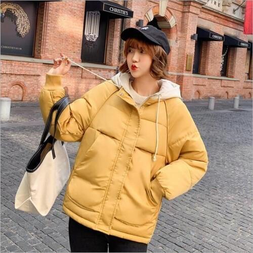 Autumn Winter Jacket Women Fashion Coat Female Winter 2019 Women Parka Warm Casual short student Overcoat Parkas Mujer Z50