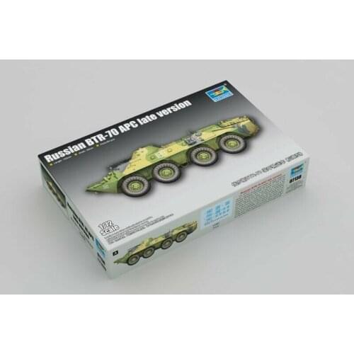Trumpeter 07138 1/72 Russian BTR-70 APC late version - Scale Model Kit