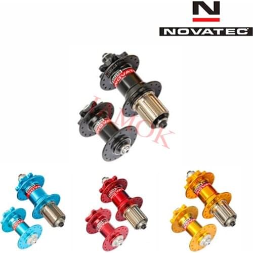 NOVATEC HB-D041SB FH-D042SB Mountain Bike Hub Iamok 32H/36H Disc Brake Bearing with Quick Release Bicycle Parts
