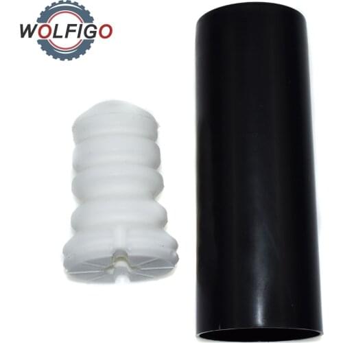 WOLFIGO Rear Left Right Suspension Foam Bump Stop for Shock Rubber Buffer 33536767334 For BMW E82 E88 E90