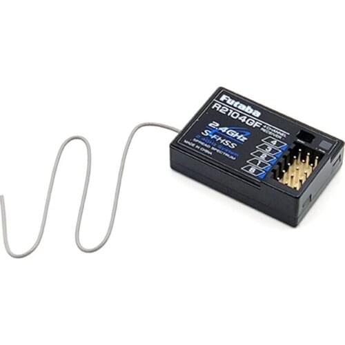 Original Futaba HV 2.4G 4-Channel S-FHSS Receiver R2104GF RC Car RC Board HV mini receiver RC car accessories