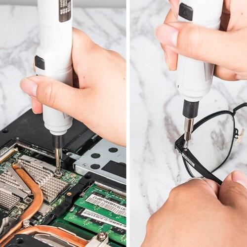 Professional Cordless Electric Power Screwdriver Drill Magnetic Screw Driver Set For Small Devices Repair Supplies Portable Tool