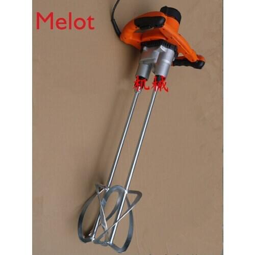 Paint Stirrer Double-Headed Mixer/Concrete Mixer/Glue Commingler/Cement Ink/Disperser