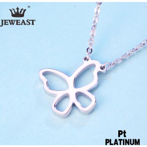 SSQY Pt950 Pure Gold Necklace Real Platinum Solid Gold Chain Mens Good Simple Upscale Trendy Fine Jewelry Hot Sell New 2020