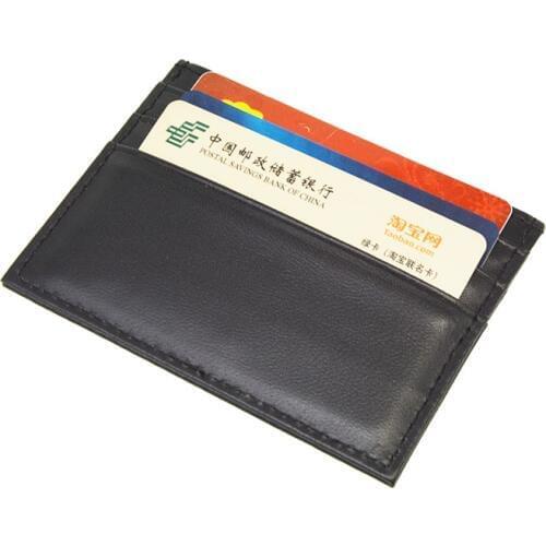 100% Cow Leather men Alligator Flat Wallet Business Card Holder Crocodile Cross Pattern Pickup Package Bus id card Case