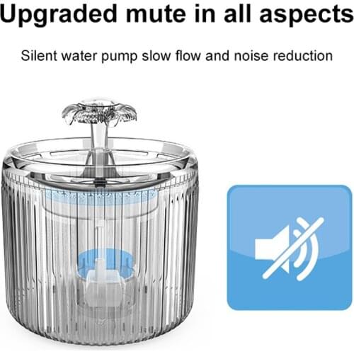 Automatic Cat Water Fountain Recirculating Water Intelligent Water Dispenser Filtering Cats Dogs Drinker Pet Water Dispenser