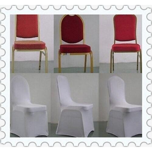 Free Shipping 100 Premium white Spandex lycra spandex custom chair covers