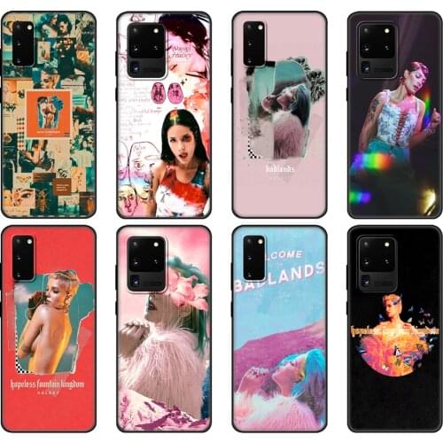 Black tpu Case For Samsung galaxy S20 /S20 PLUS/S20 ultra/S20+ /S20FE back cover Halsey Hopeless Fountain Kingdom Coque