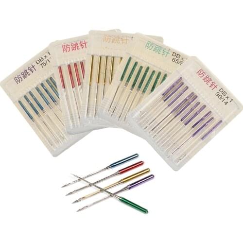 10Pcs Sewing Stretch Cloth Machine Anti-jump Needle for Home Sewing Machine DIY Sewing Machine Accessories