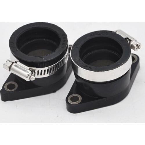 2pcs Carburetor Intakeface Manifold Glue For Yamaha XT350 1985-2000 / TT350 1986-87 XT TT 350 Motorcycle Intake Manifold Adapter