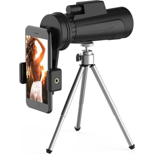 12X50 Low Night Vision Monocular HD Optic Telescope Outdoor Camping Hiking