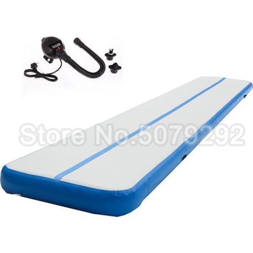 China Factory Inflatable Inflatable Airtrack 3M Drop Stitch Material Air Track Mat With Pump Low Price Bouncing Mat/Air Floor