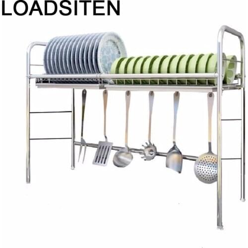 Organizadores De Rangement Cuisine Organisateur Dish Drying Stainless Steel Mutfak Rack Cocina Organizador Kitchen Organizer