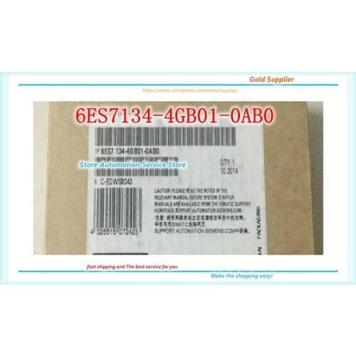 Original New Offer Warranty For 1 Year 1P 6ES7134-4GB01-0AB0 ET200S Analog Input Module 6ES71344GB010AB0