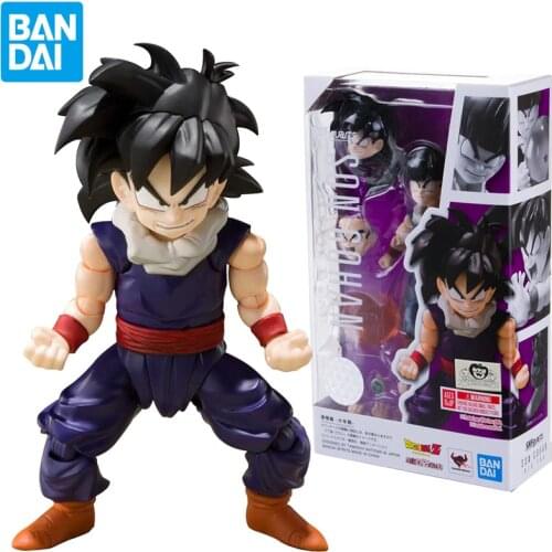 Original Bandai Dragon Ball Son Gohan Boyhood Kid Era Super Saiya-Jin S.h. Figuarts Doll Collection Action Figure Model Kids Toy