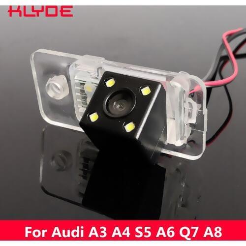 Backup Parking Camera 170Degree CCD Special Car Rear View Reverse For Audi A3 S3 8P A4 S4 RS4 B7 A6 C6 S6 RS6 4F Q7 SQ7 4L