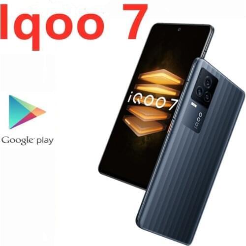 DHL Fast Delivery Vivo IQOO 7 5G Smart Phone 6.62" 120hz AMOLED 120W Super Charger Snapdragon 888 12GB RAM 256GB ROM 48.0MP OTA