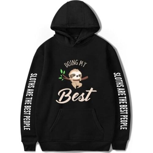 Cute Animal Sloth Hoodies Men Women Sweatshirts Hooded Harajuku Hip Hop Hoodie Fashion Sloth boy girl Autumn Winter Warm Clothes