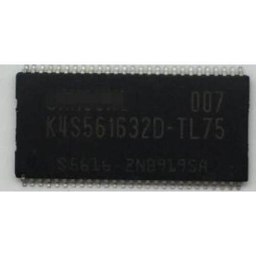 100% NEW Free shipping K4S561632D-TL75 TSOP-54