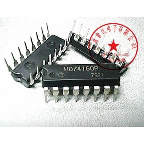 5pcs HD74160P 74LS160