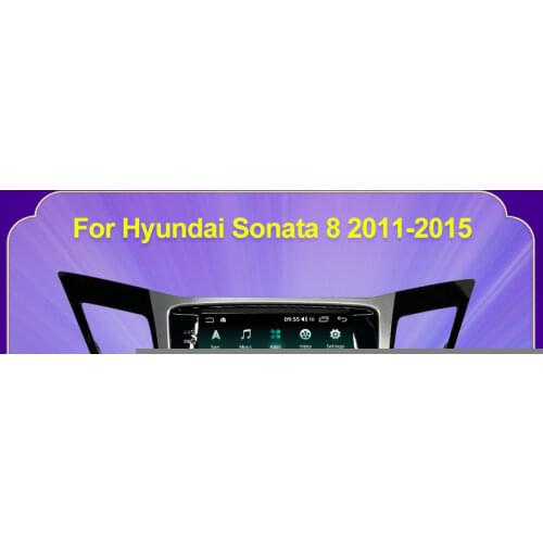 Android 11 6G 128G Tesla 9.7'' Car Auto Radio Video Audio Multimedia for Hyundai Sonata 8 2011-2015 carplay+Auto Cooling fan