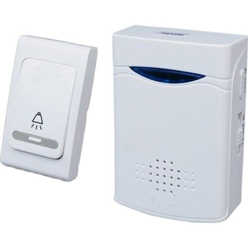 V006B door ring w/ battery 23A 12V receiver power by AA battery wireless door bell doorbell chime economic bell with 1 receiver