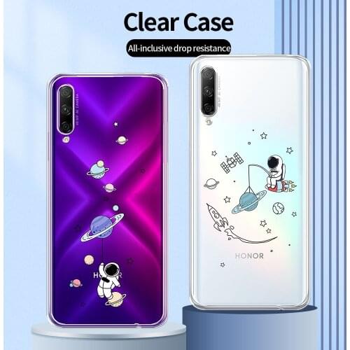 For Huawei Y9s Case Transparent Case For Huawei P Smart Pro 2019 Protective Fashion Cover For Honor 9X Premium Clear Soft Fundas