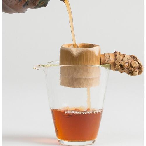Handmade Natural Bamboo Tea Strainers tea set Tea Infuser filter Tea Accessories Kung fu teapot Health environmental materials