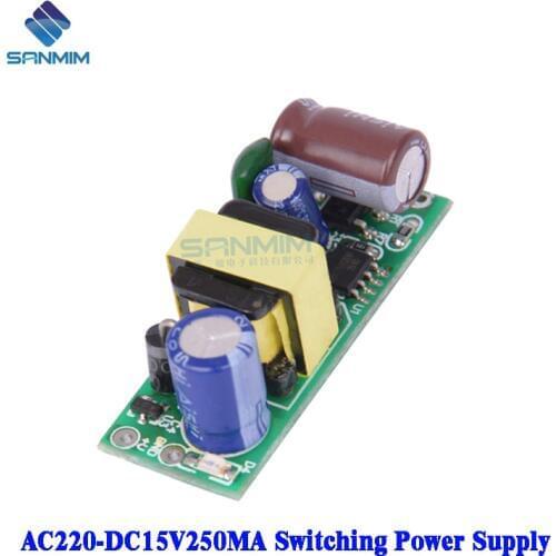 SANMIN AC-DC 220 to 15V 200mA Small Volume Isolated Switching Power 220V TO 15V3W Supply Module PLB03A15V X4421