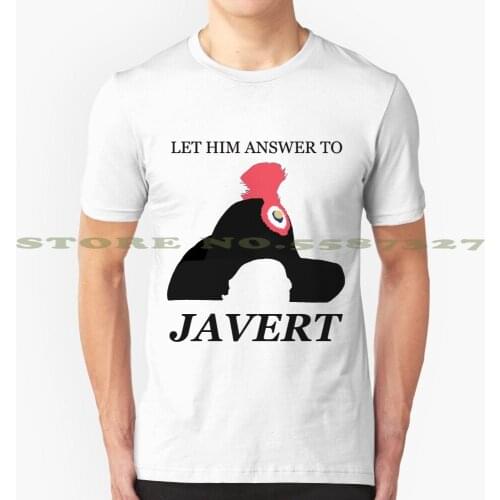 Javert Hat - Les Miserables - Let Him Answer To Javert Fashion Vintage Tshirt T Shirts Javert Norm Lewis Russell Crowe Tam Mutu