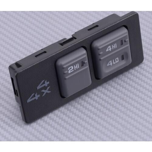 15969707 19168766 4x4 4WD Transfer Control Shift Switch Button ABS Black fit for GMC Chevy C K Series