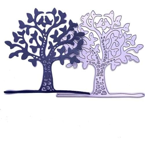 Metal Die Cut Craft Cutting Dies Card Making Cutting Templates Scrapbooking Knives Embossing Dies Tree Crafting Album Scrapbook